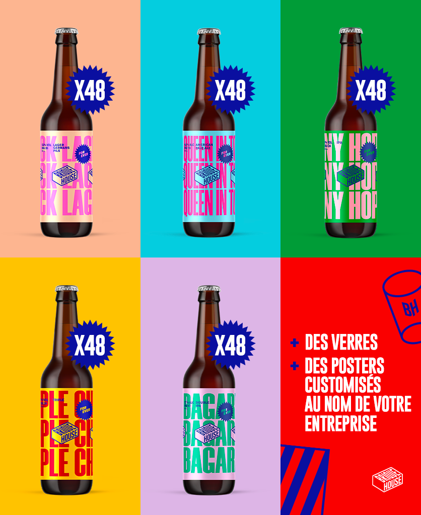 Pack Afterwork – 240 bières craft prêtes à servir